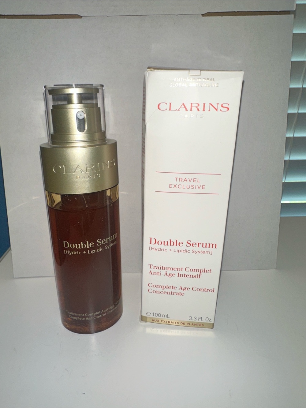 Clarins Double Serum Complete Age Control Concentrate - 3.3 FL OZ